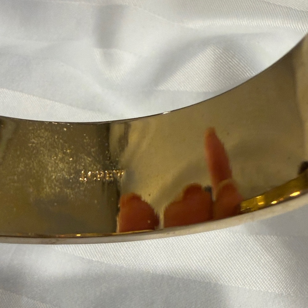 J. Crew Tortoise Shell Bangle Bracelet - image 2